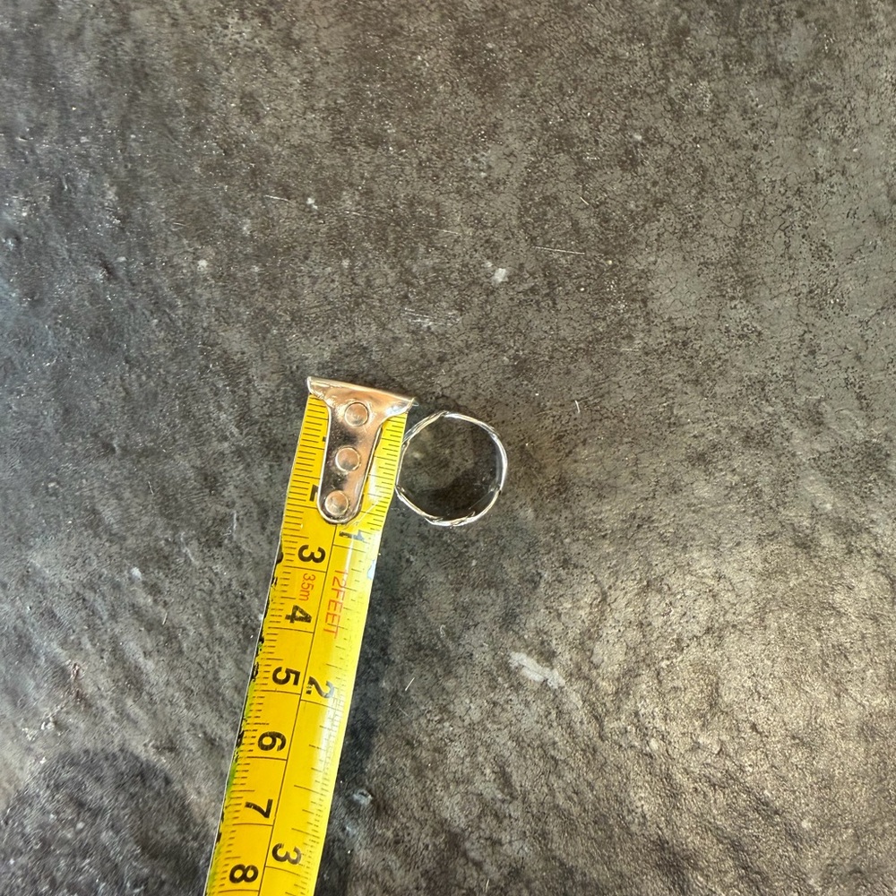 SILPADA STERLING SILVER Textured Ring Size 6 - Picture 3 of 4
